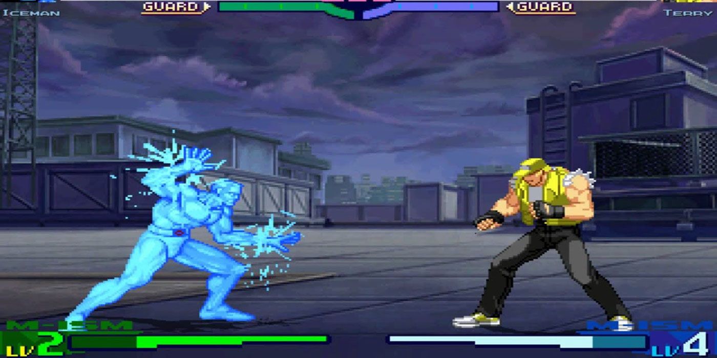 Capcom/SNK's 2D fighting game backgrounds were the peak of pixel  art/animation | NeoGAF | Game background, Pixel art characters, Pixel art