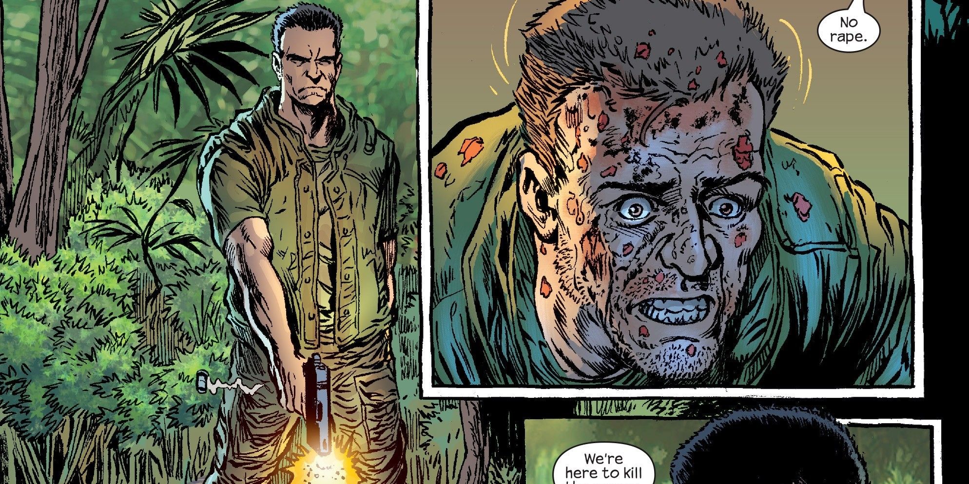 Punisher Frank Castle Vietnam Born Marvel Comics
