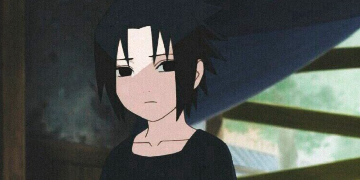 sad sasuke child