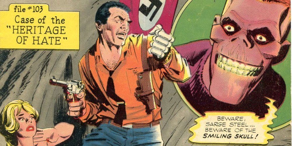 Sarge Steel #3 cover detail