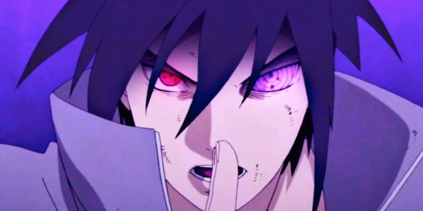 Sasuke Uchiha Using His Power