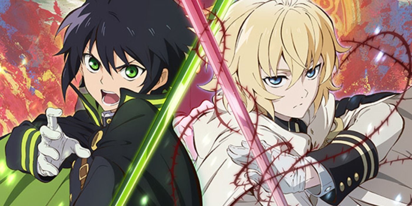 Banner featuring characters from Seraph of the End