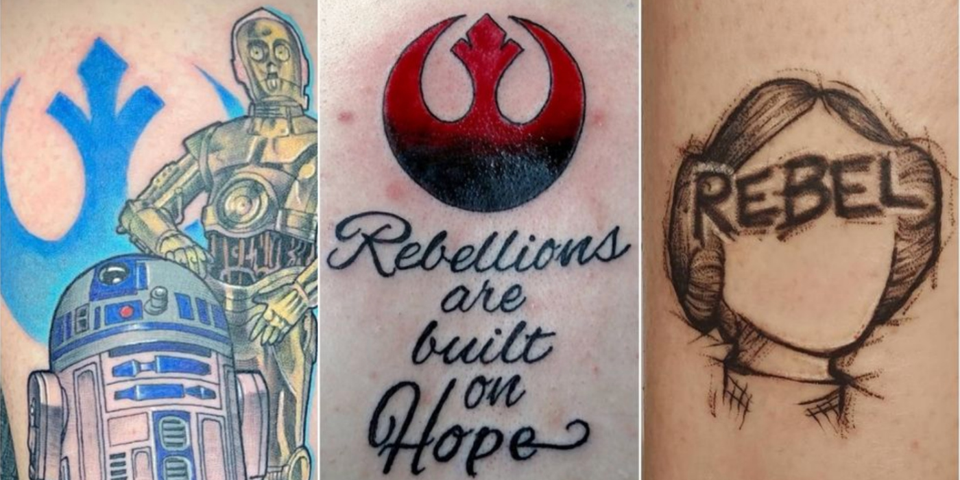 Star Wars: 10 Tattoos For Real Rebels