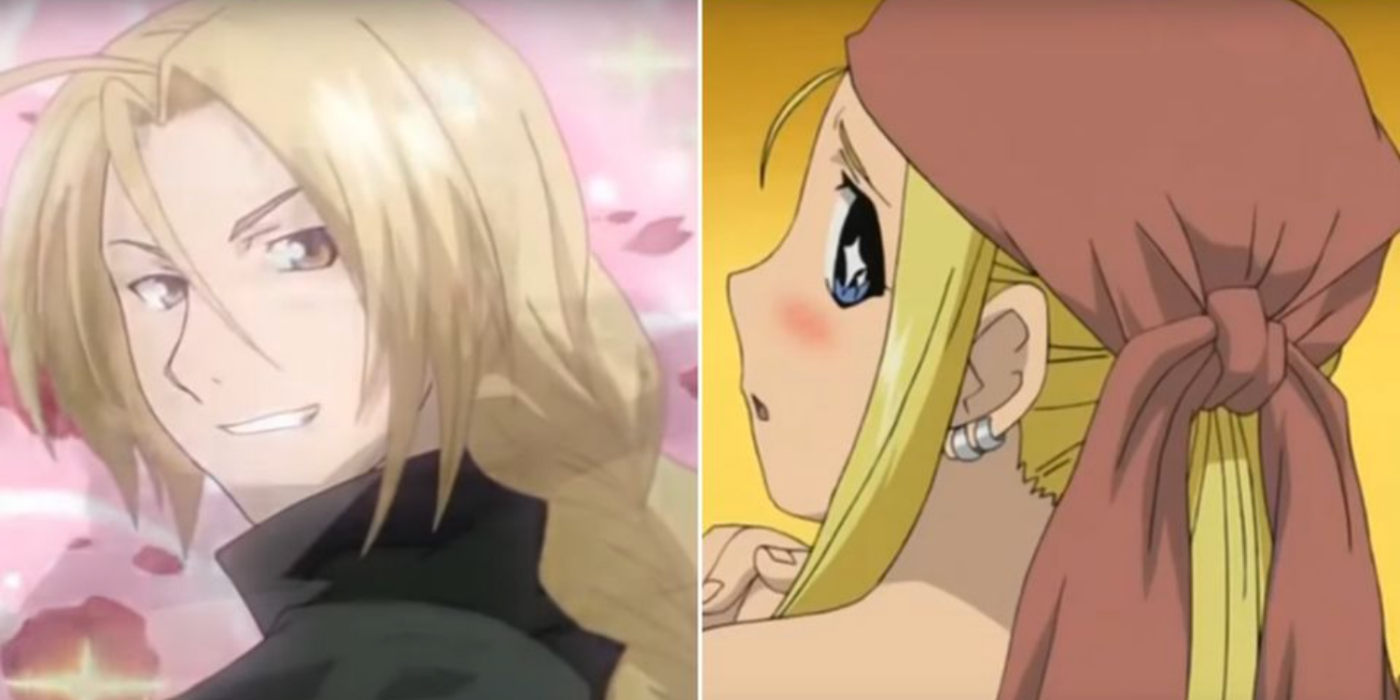 ルカ on X: Q Casal Lindo Personagens: Edward Elric e Winry