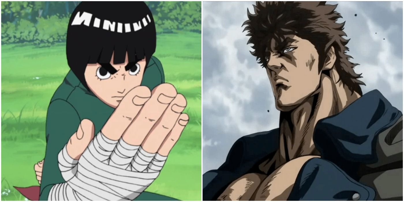 Rock Lee, Kenshiro, 10 Anime Characters That Would Great Real Life Martial Artists