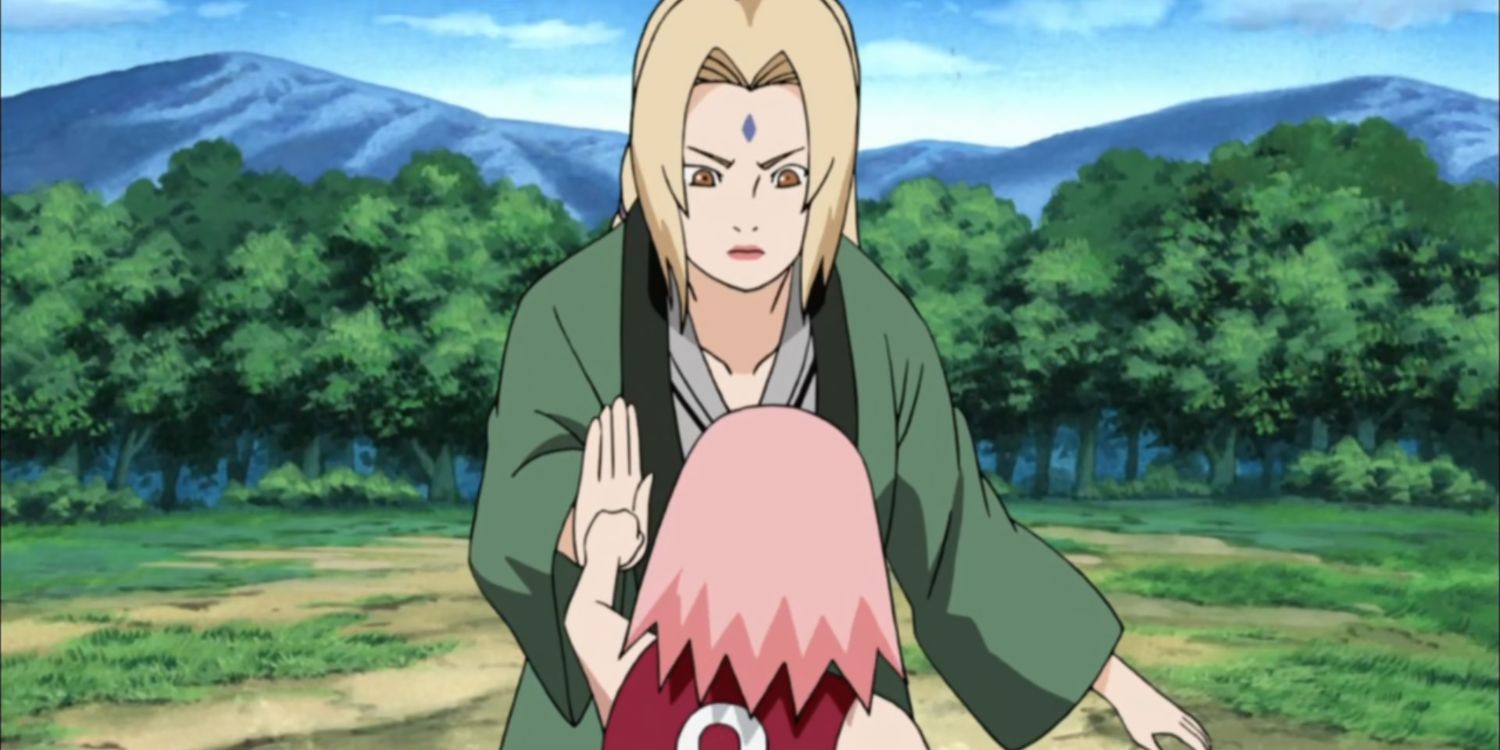 Naruto _ tsunade training young sakura