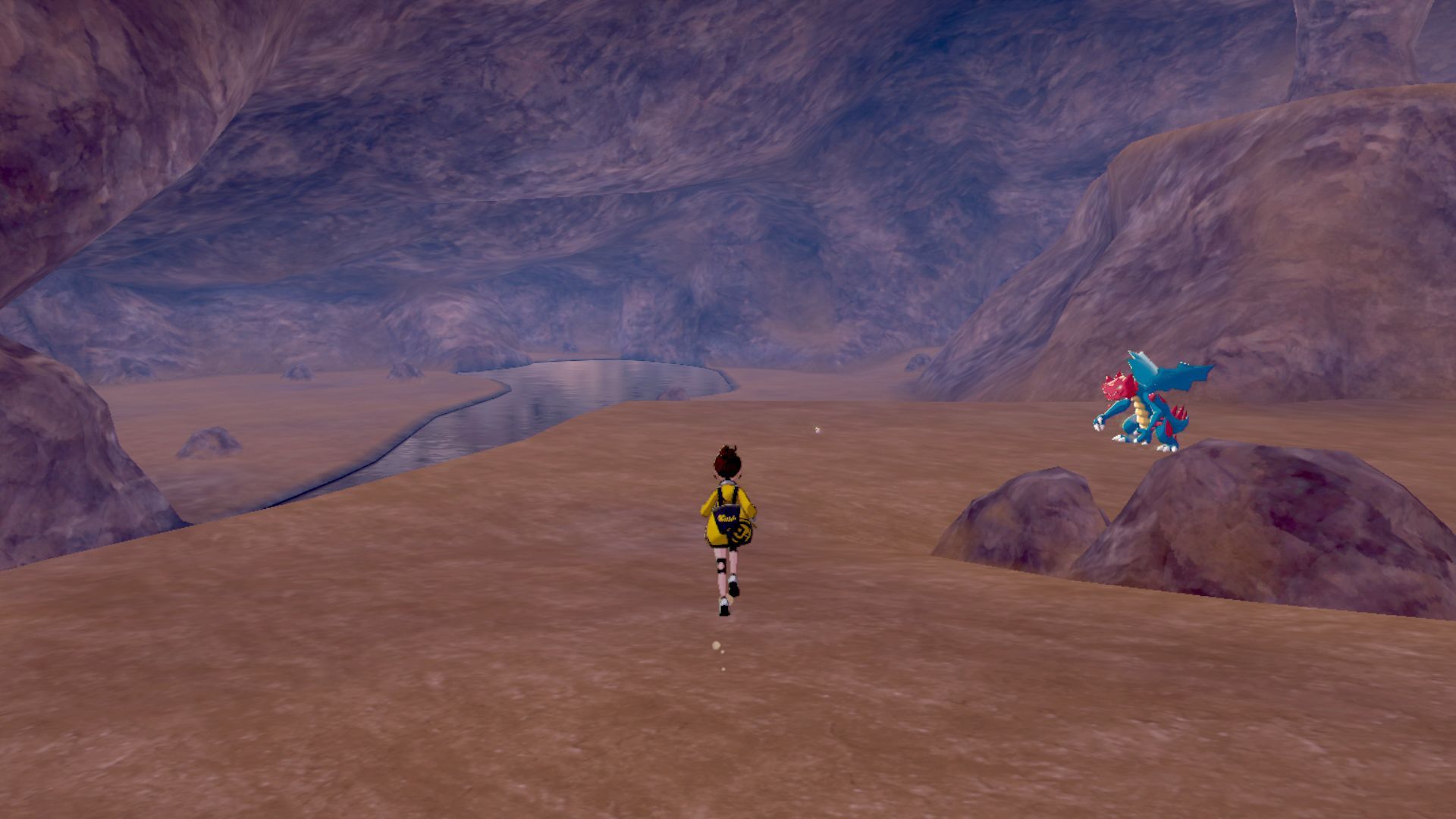 Isle of armor cave screenshot
