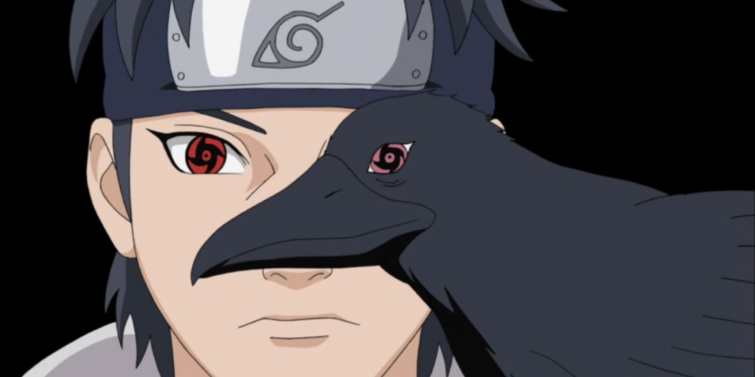 Shisui Uchiha's sharingan eye in Naruto.