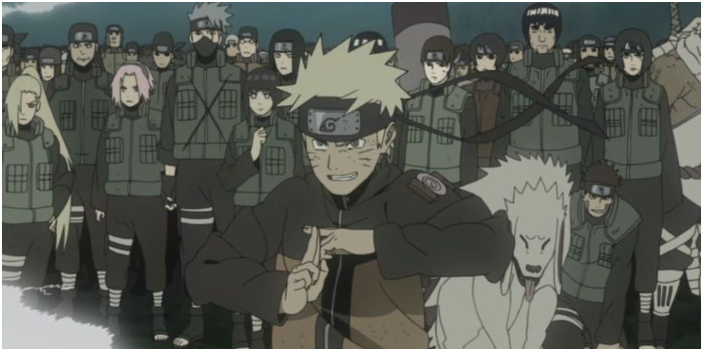 Allied Forces Naruto hand sign Shippuden