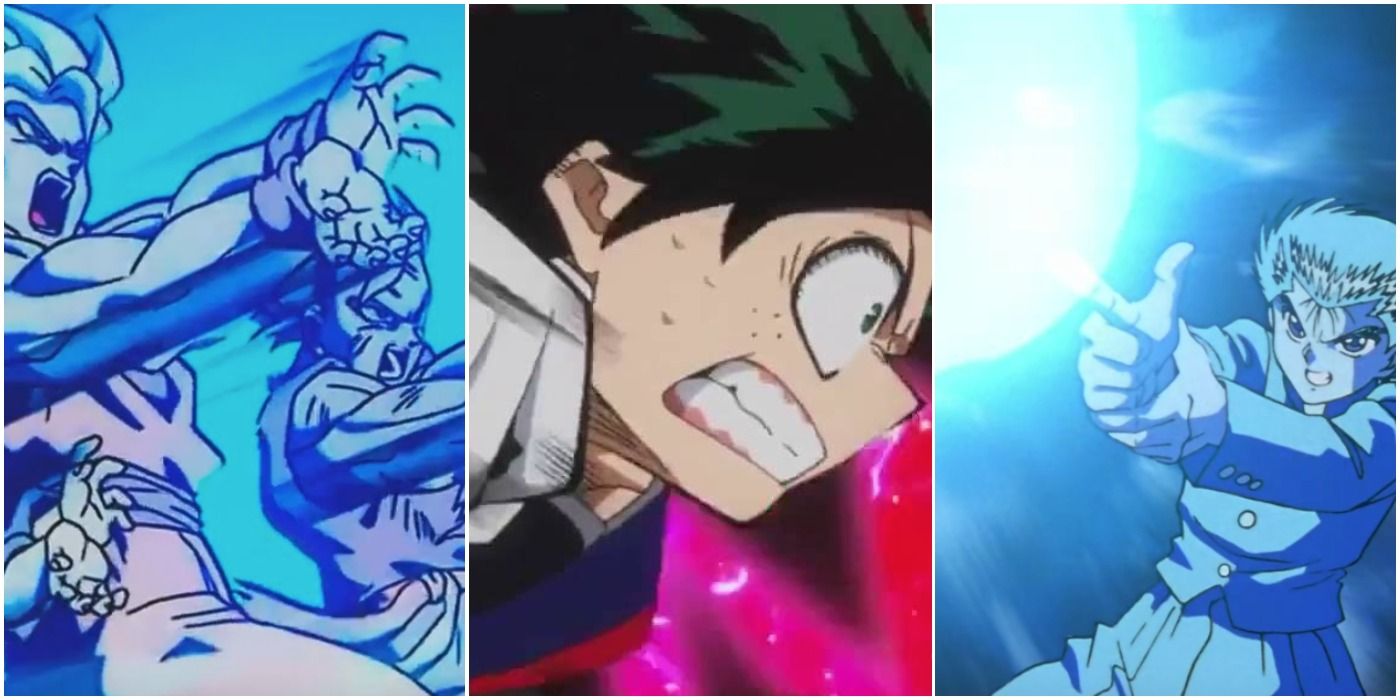 Anime Shonen Signature Attacks Kamehameha Detroit Smash Spirit Gun Trio Header