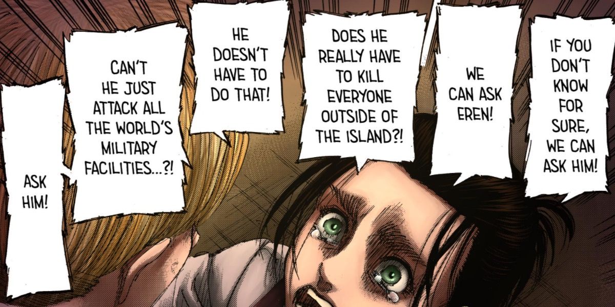 Attack On Titan Chapter 124 — Gabi's logical solution