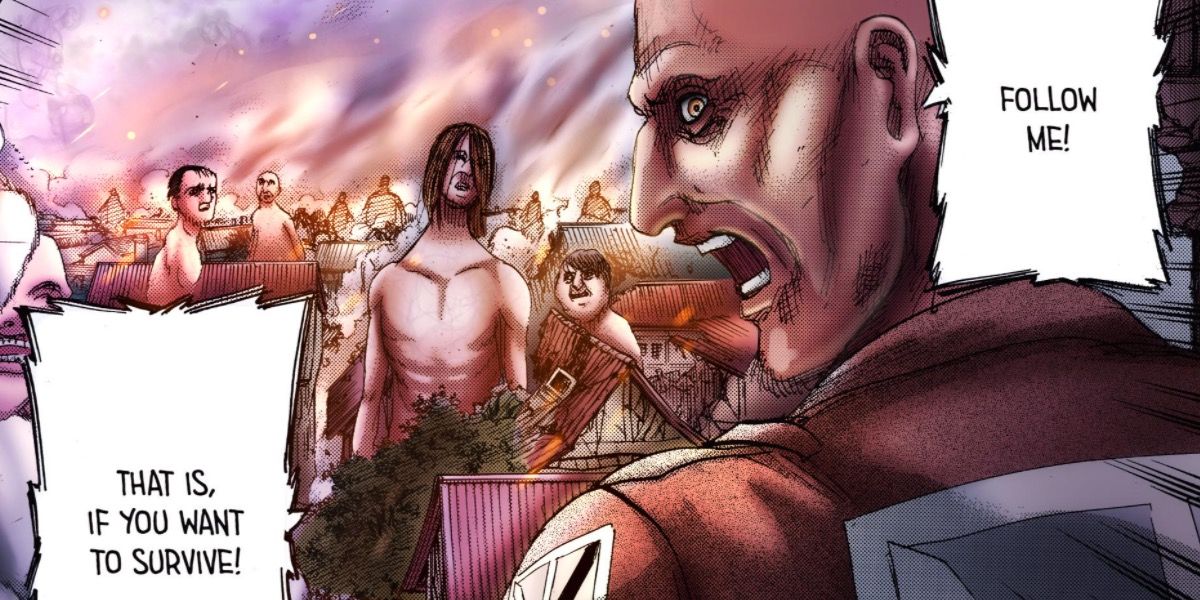 Attack On Titan Chapter 124 — Shadis Returns