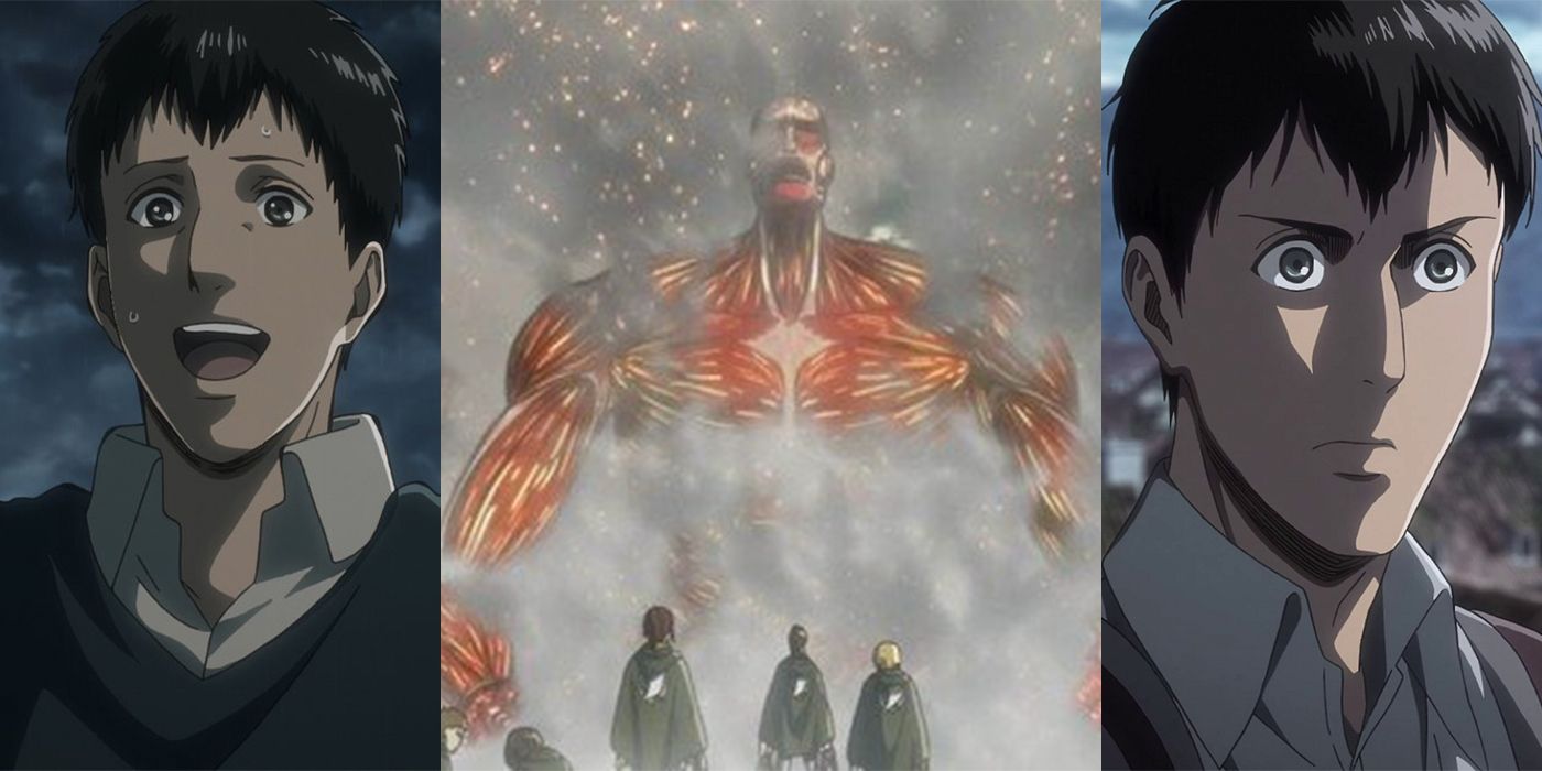 Attack on Titan Bertholdt and Colossal Titan