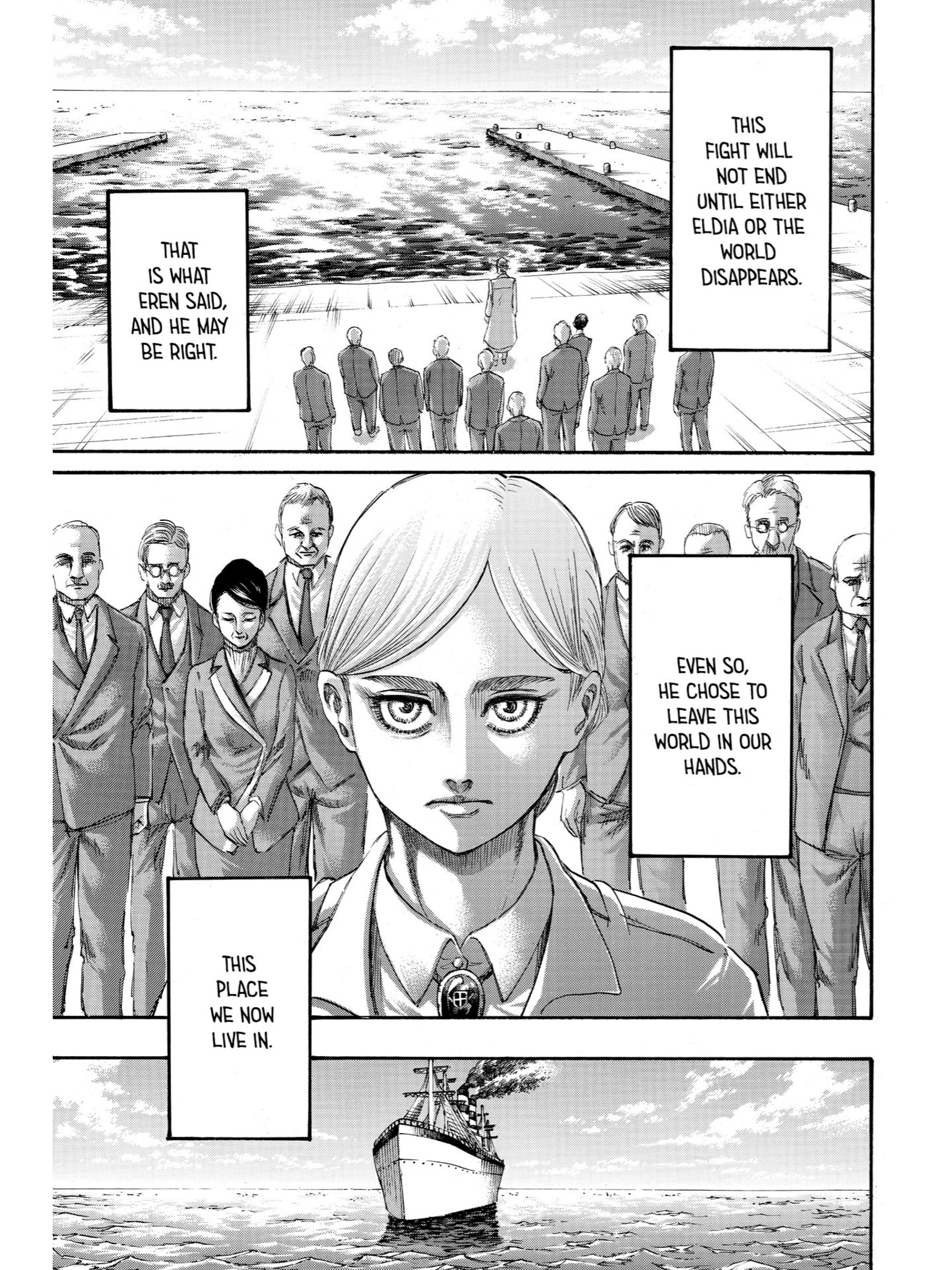 Attack on Titan final chapter historia