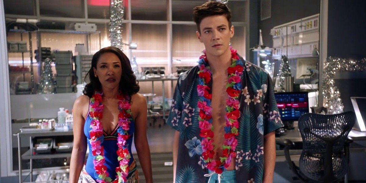 Barry Allen and Iris West Vacation Flash
