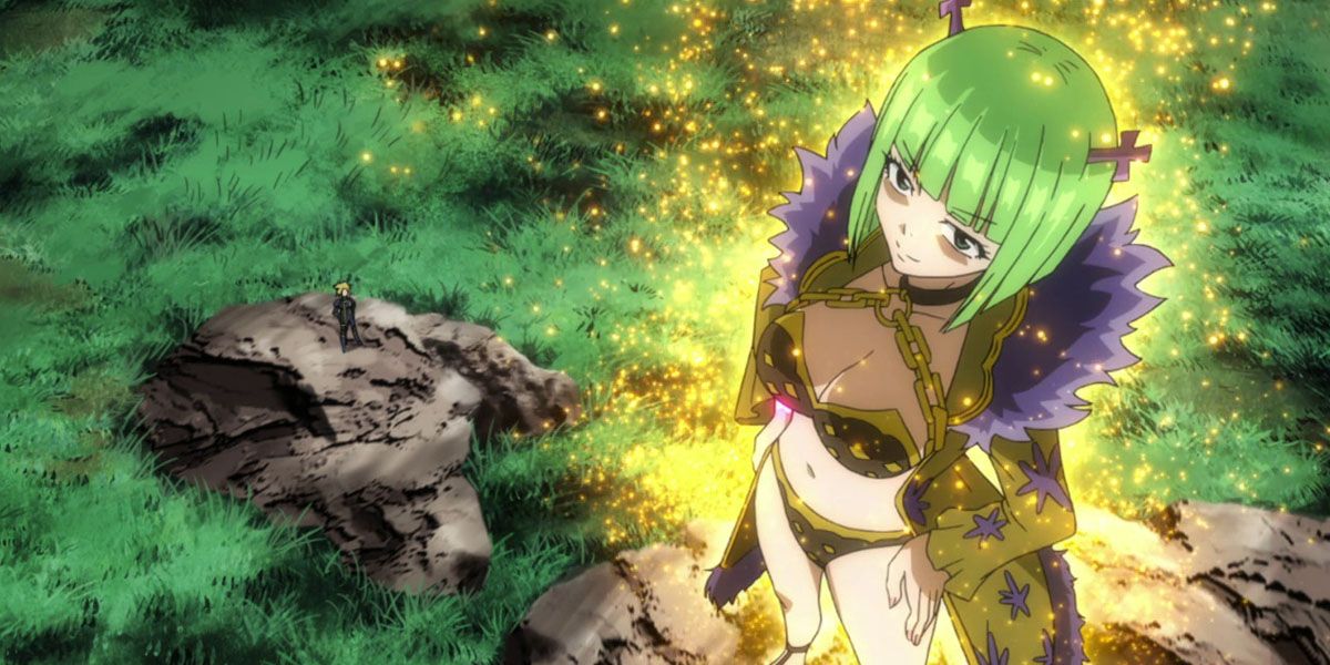 Brandish uses her magic in Fairy Tail