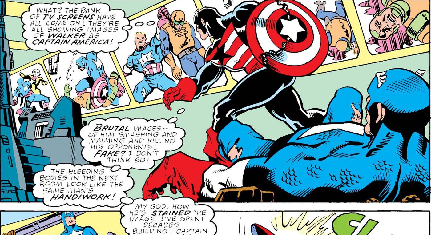Captain America vs John Walker