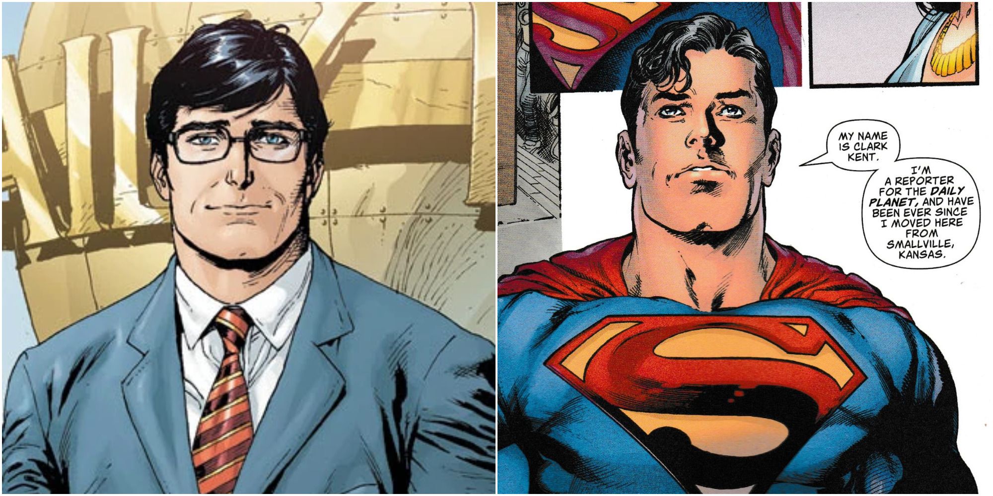 Clark Kent and Superman