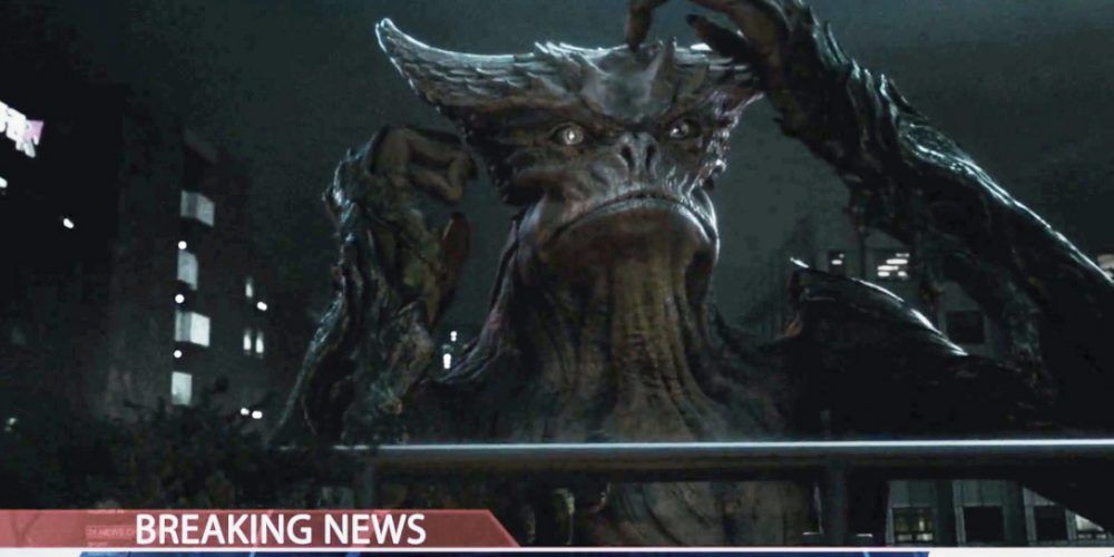 Kaiju Colossal Monster News Broadcast