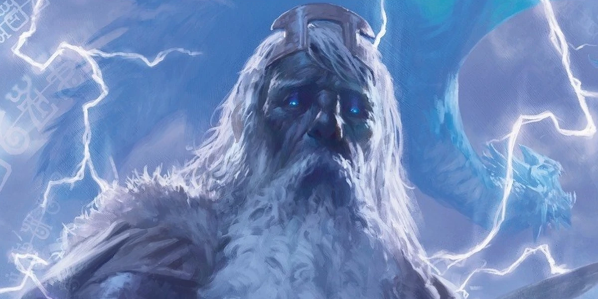 A Storm Giant in Storm King's Thunder premade DnD campaign