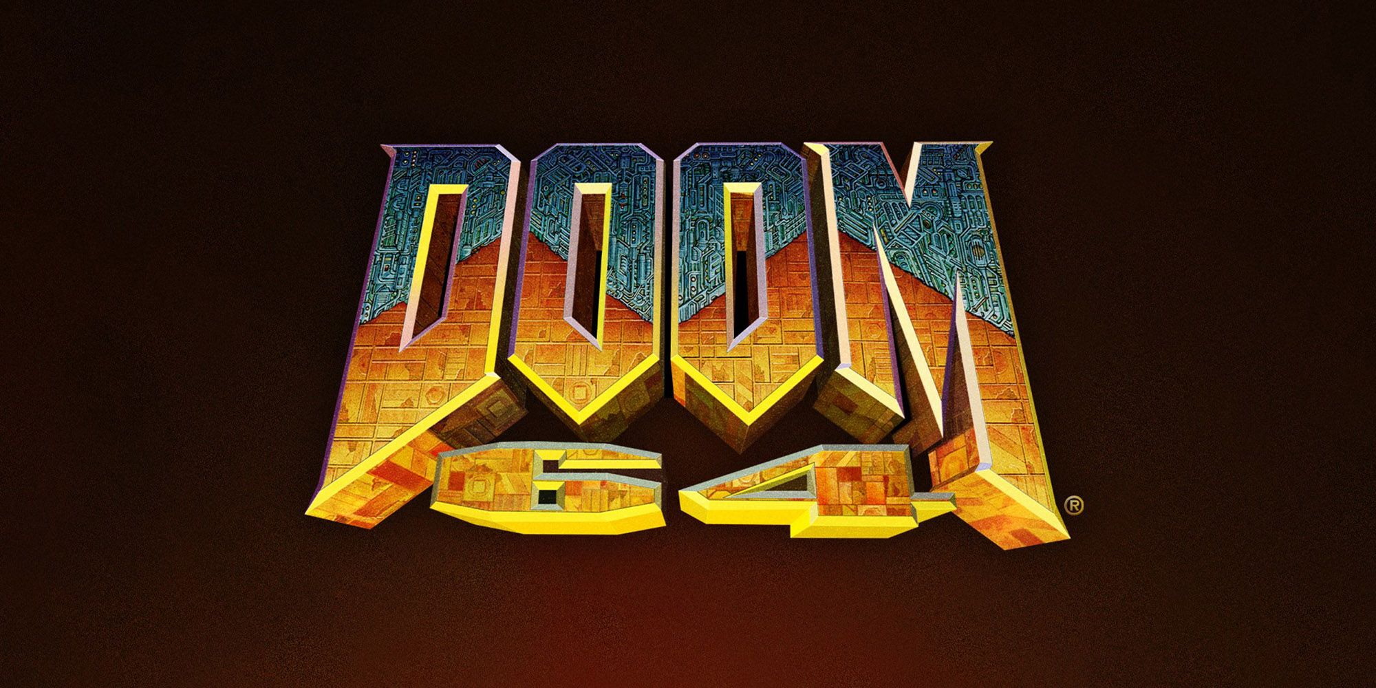 The logo for Doom 64.