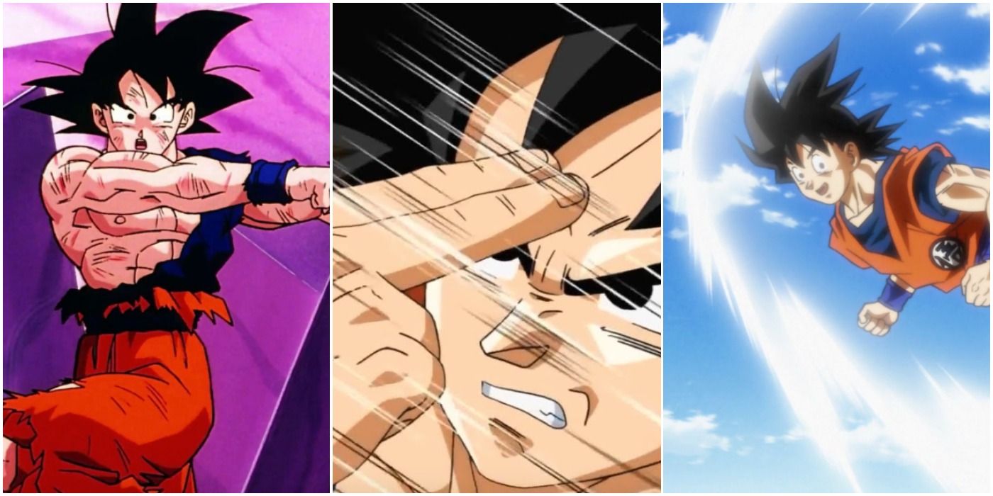 Dragon Ball Goku Non-Saiyan Skills Fusion Instant Transmission Flight Trio Header