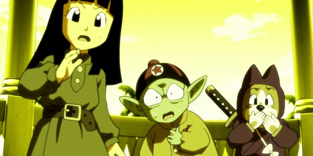 Pilaf and his gang get shocked in Dragon Ball Super