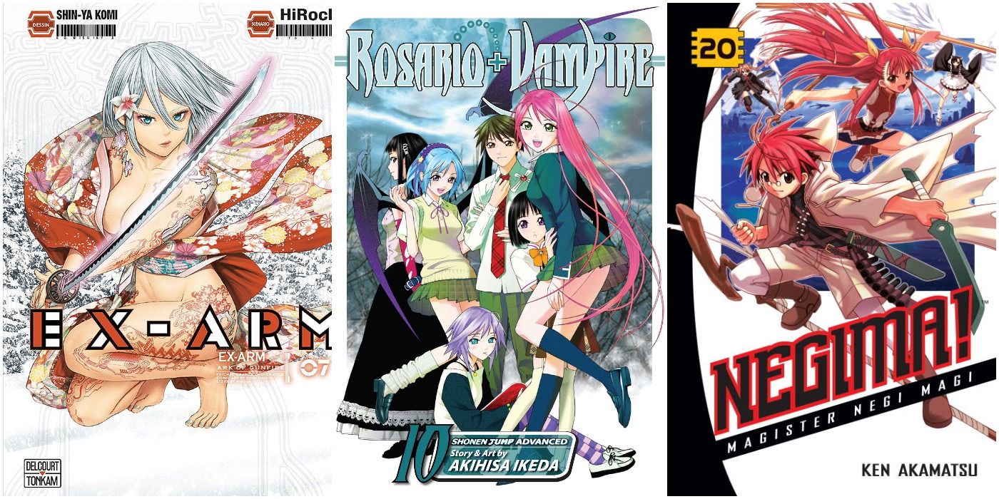 EX-ARM, Rosario+Vampire, Negima