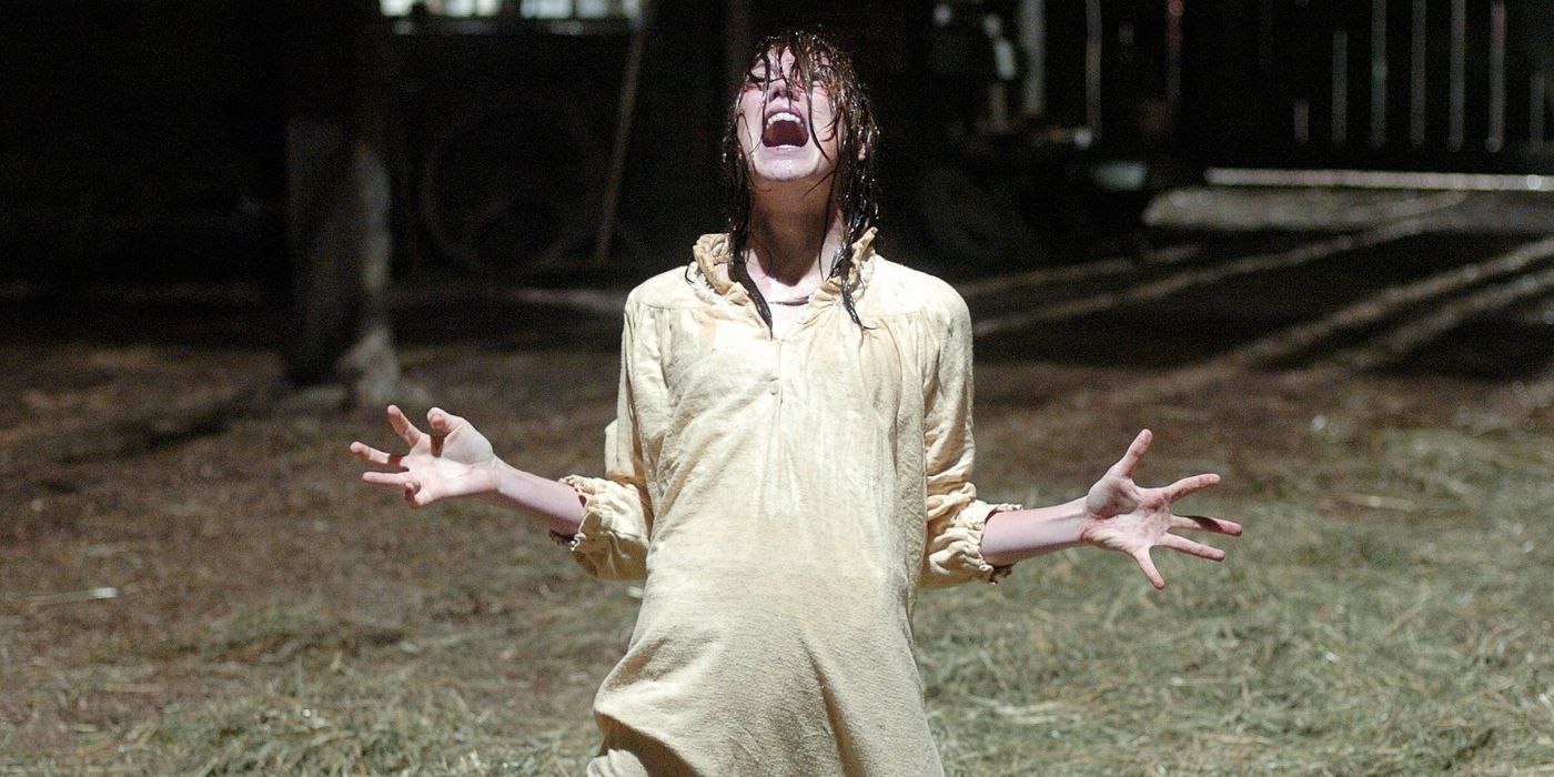 A possessed girl in The Exorcism of Emily Rose