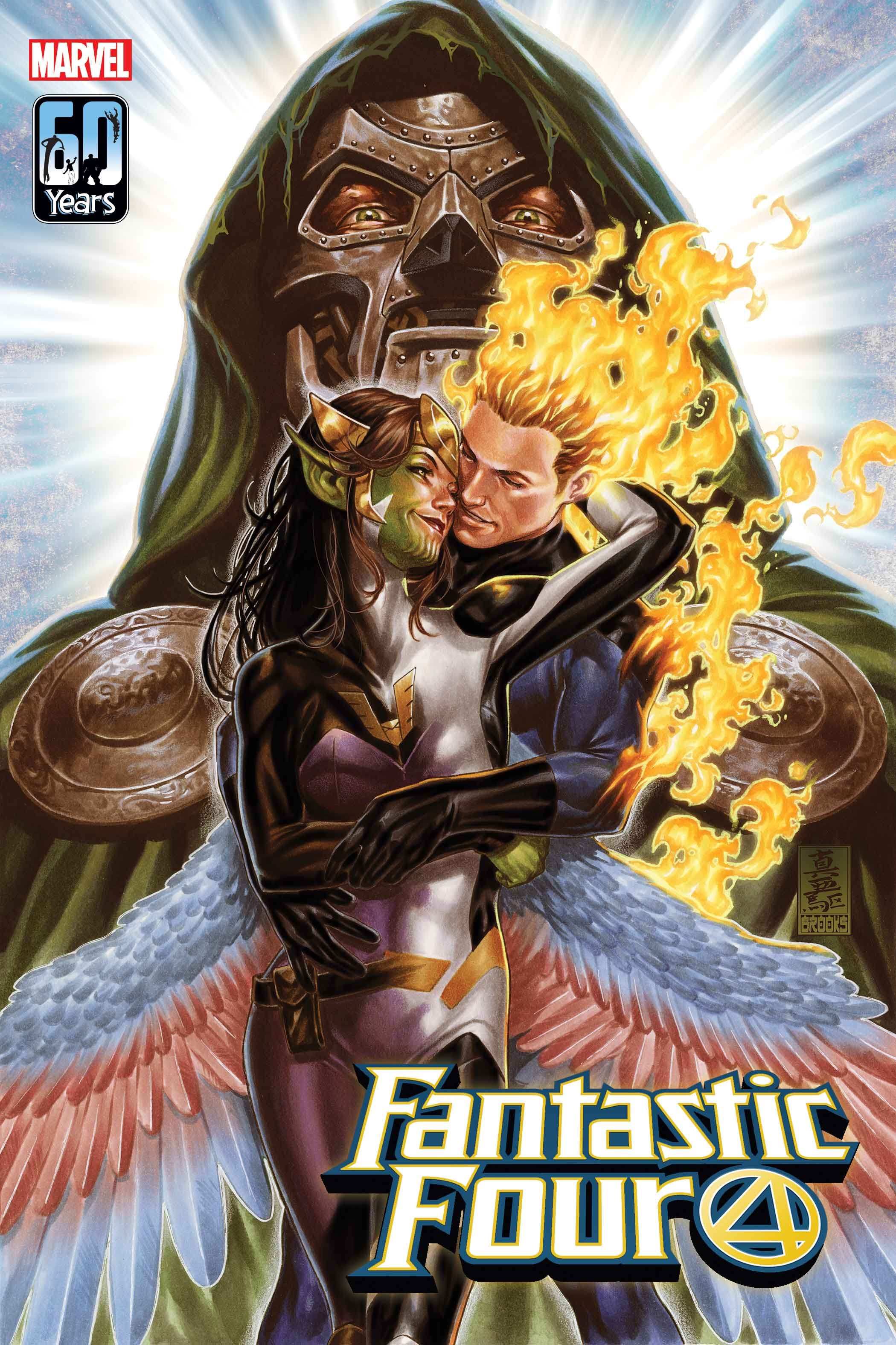 Fantastic Four #32 Main Cover by MARK BROOKS