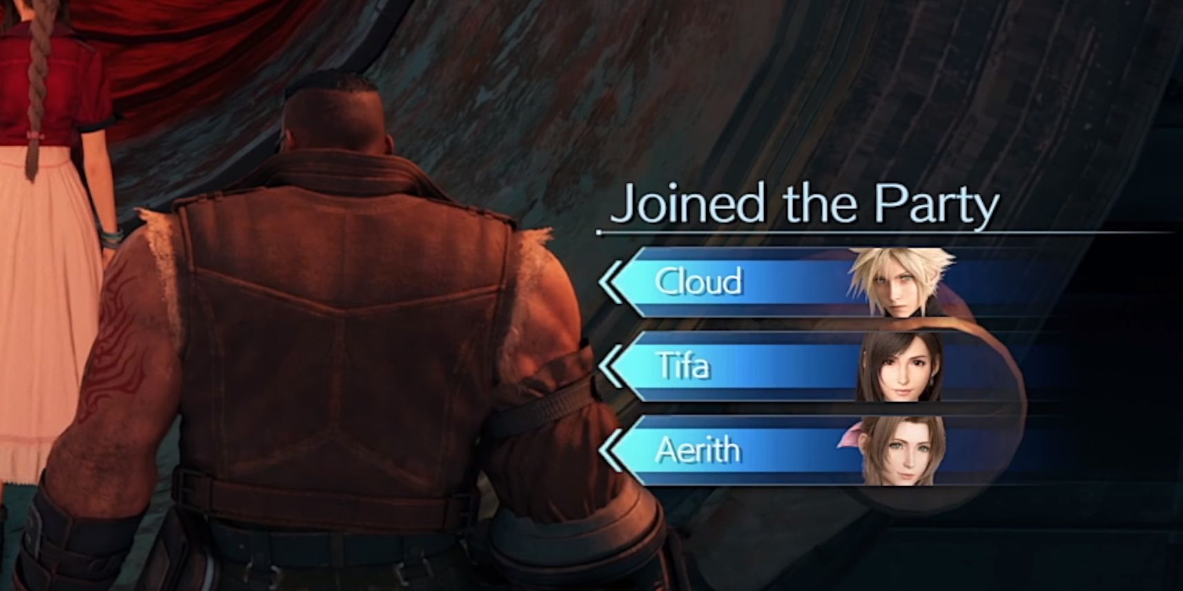 Final Fantasy VII Remake Party Change