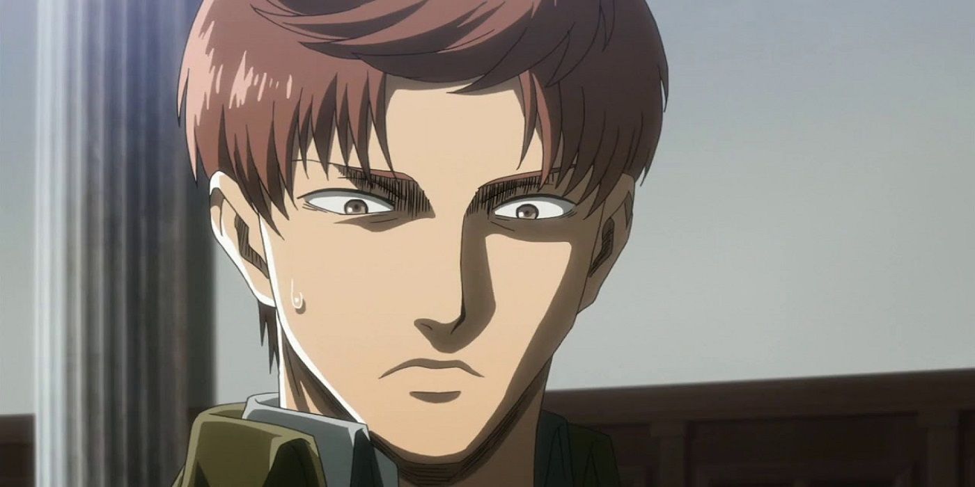 Floch looking angry - AOT