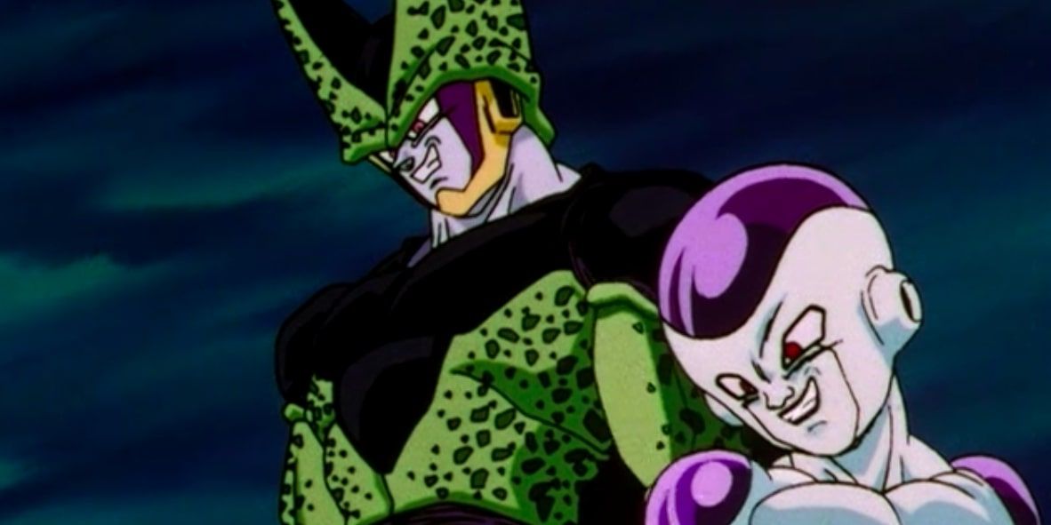 Frieza and Cell in Dragon Ball GT