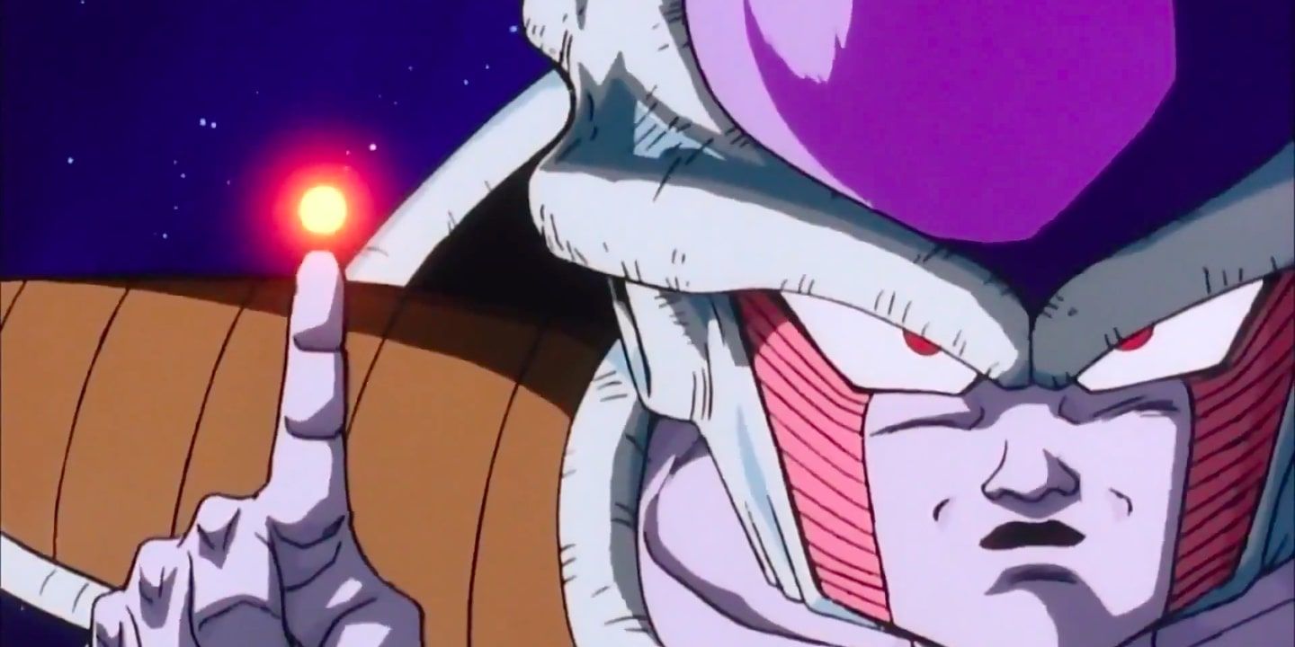 frieza pointing finger