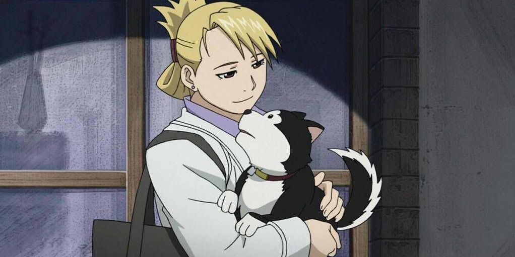 Anime Fullmetal Alchemist Brotherhood Black Hayate Pup