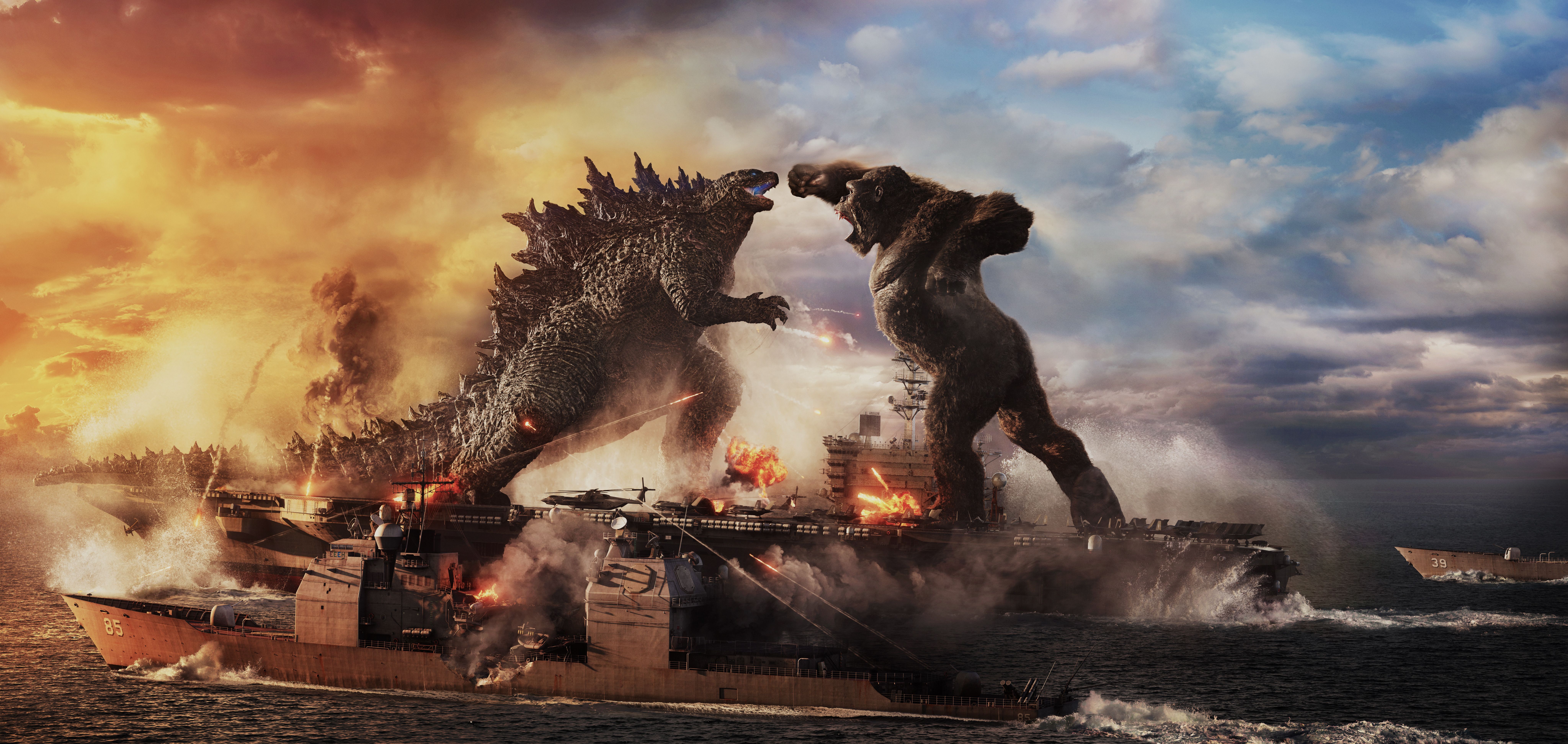 Godzilla vs Kong final fight