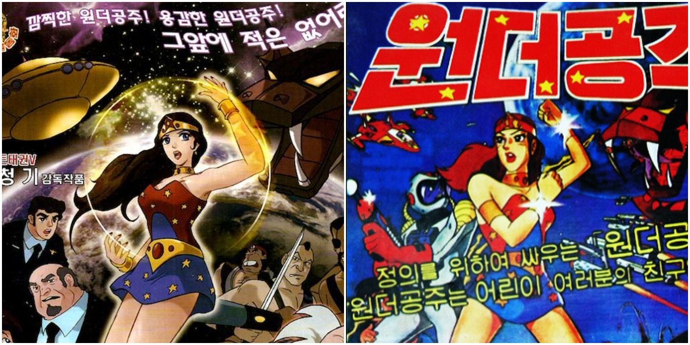 Inspired By Wonder Woman Korean Anime