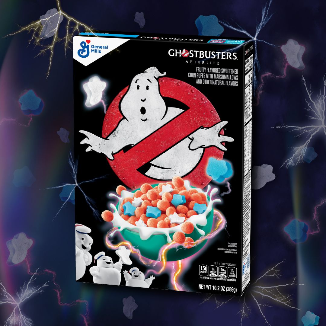New Ghostbusters cereal from General Mills