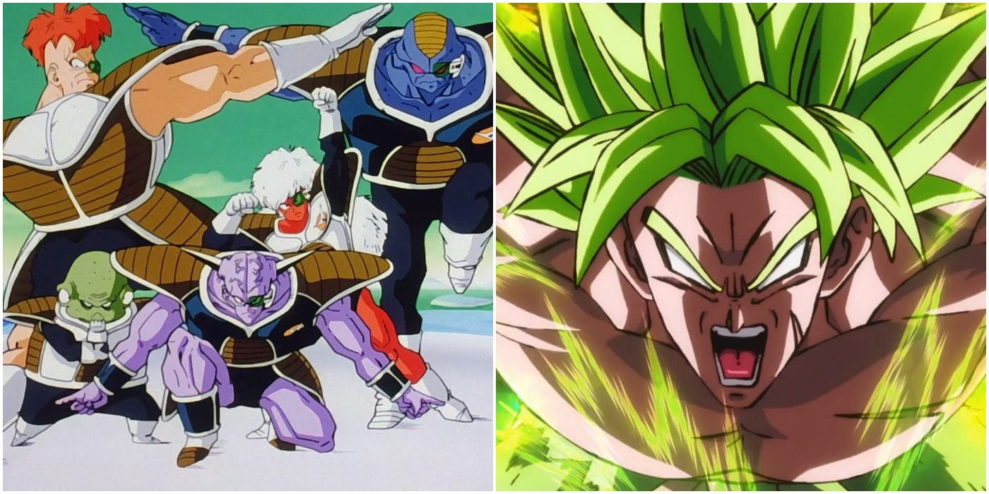 Ginyu Force and Broly