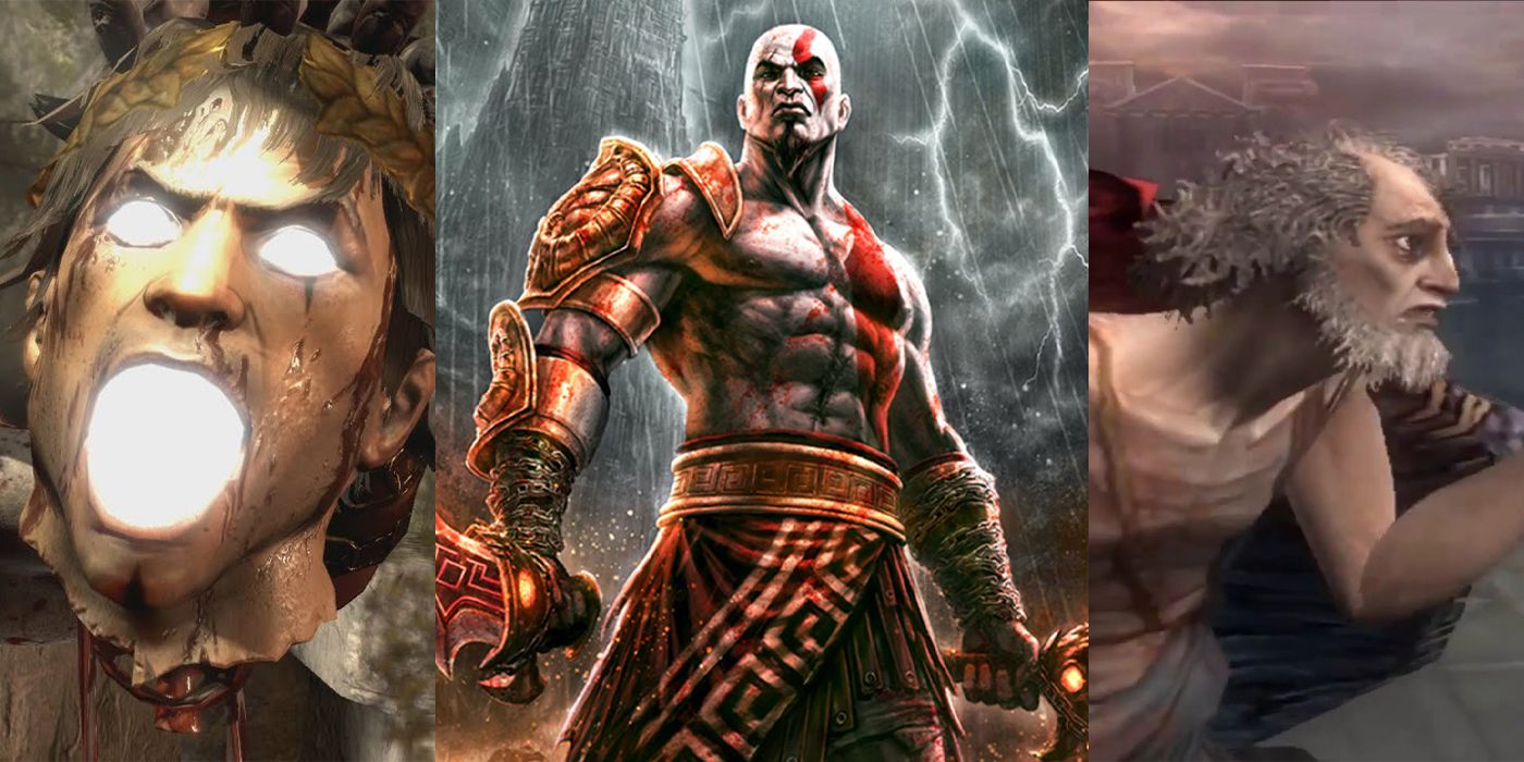 With Kratos' history of brutally killing the gods due to his rage