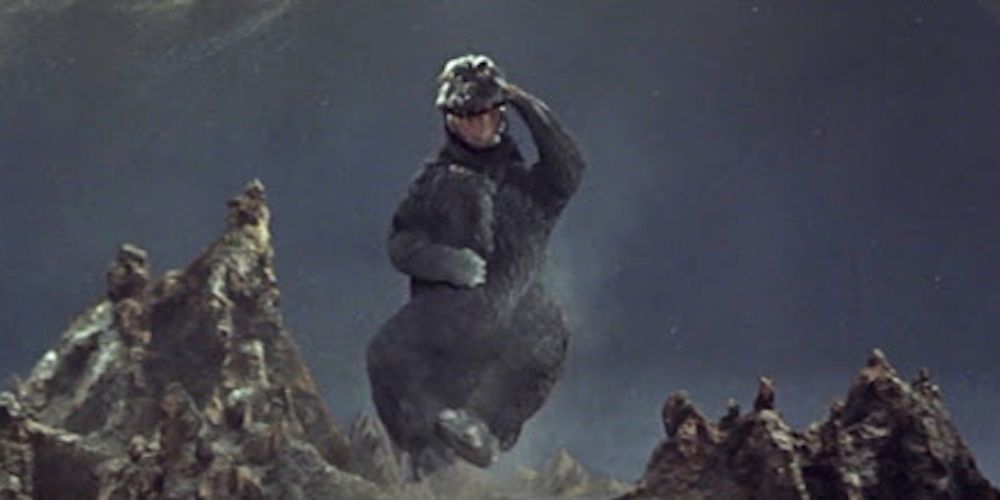 Kaiju Godzilla Sheeh Pose Embarrassed