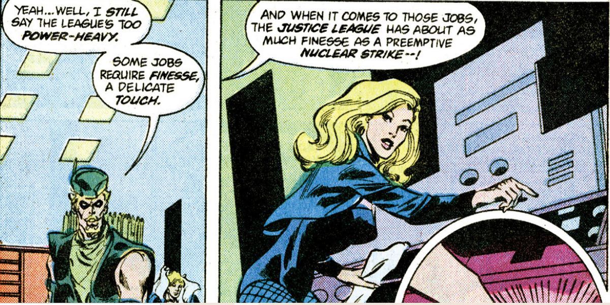 Green Arrow likes to complain every time he's part of the JLA.