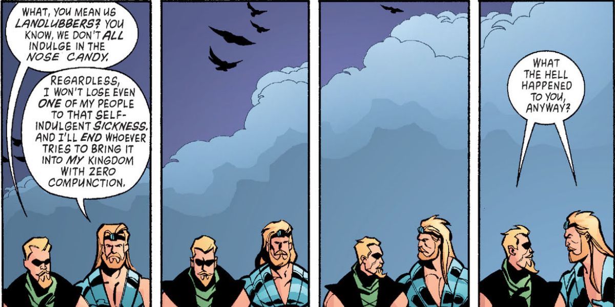 Ollie didn't seem too remorseful when he was ressurected.