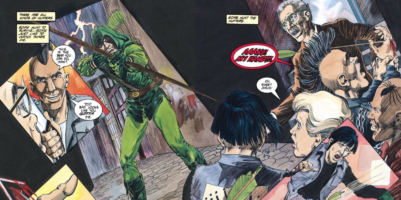 Green Arrow is a true street-level hero.