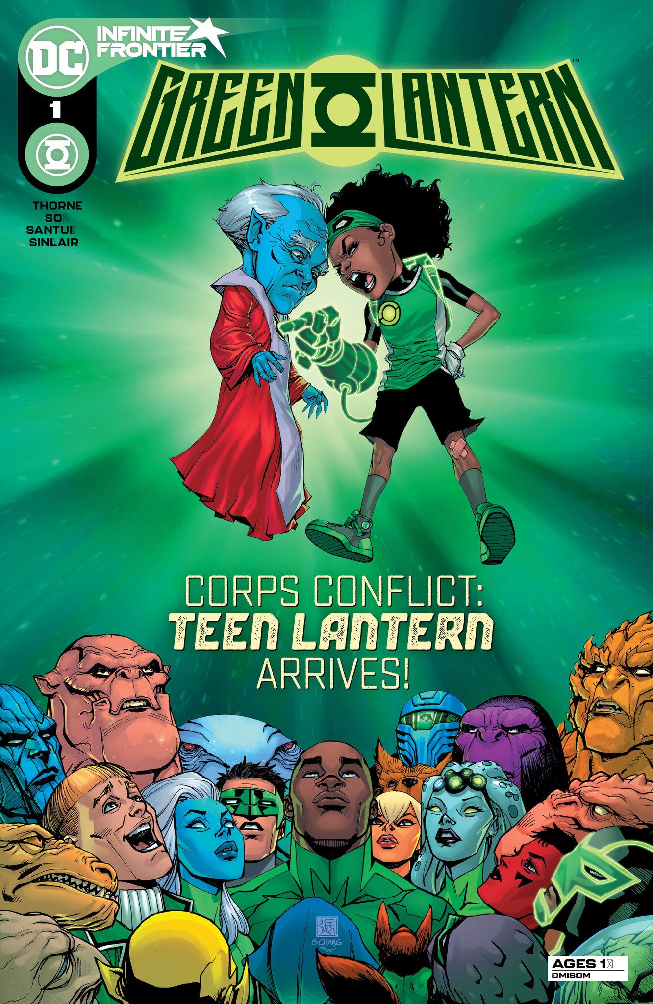 REVIEW Green Lantern 1 Sets Up a New Future for the Cosmic Side of