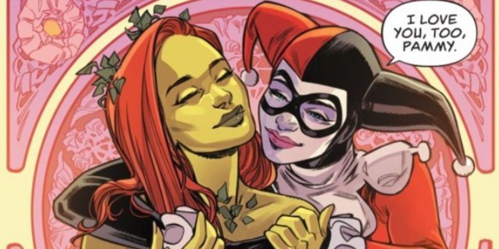 Harley Quinn Poison Ivy DC Comics