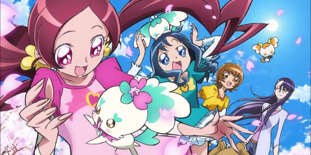 Anime Heartcatch Precure Tsubomi Fairies