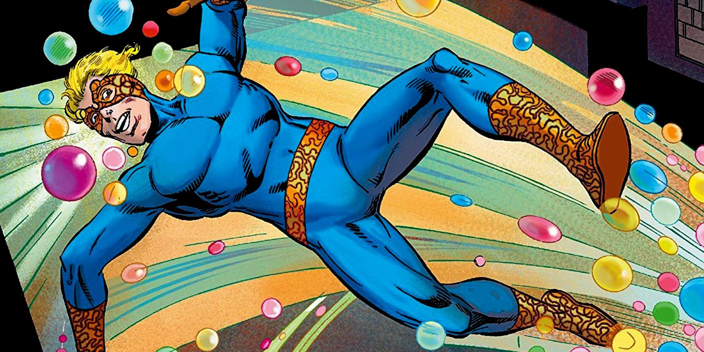 Speedball, a superhero with serious impulse issues.