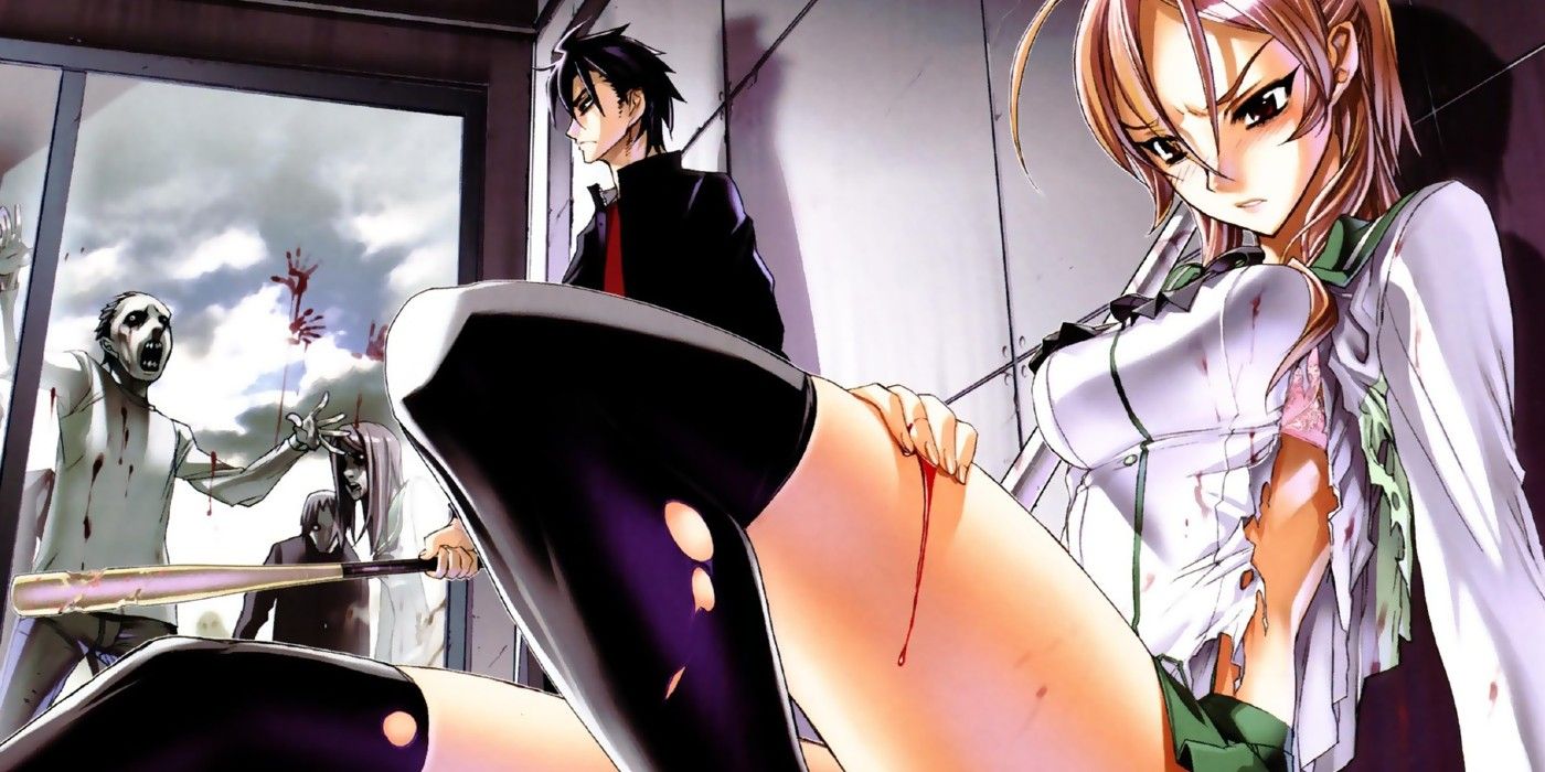 Highschool Of The Dead In Color