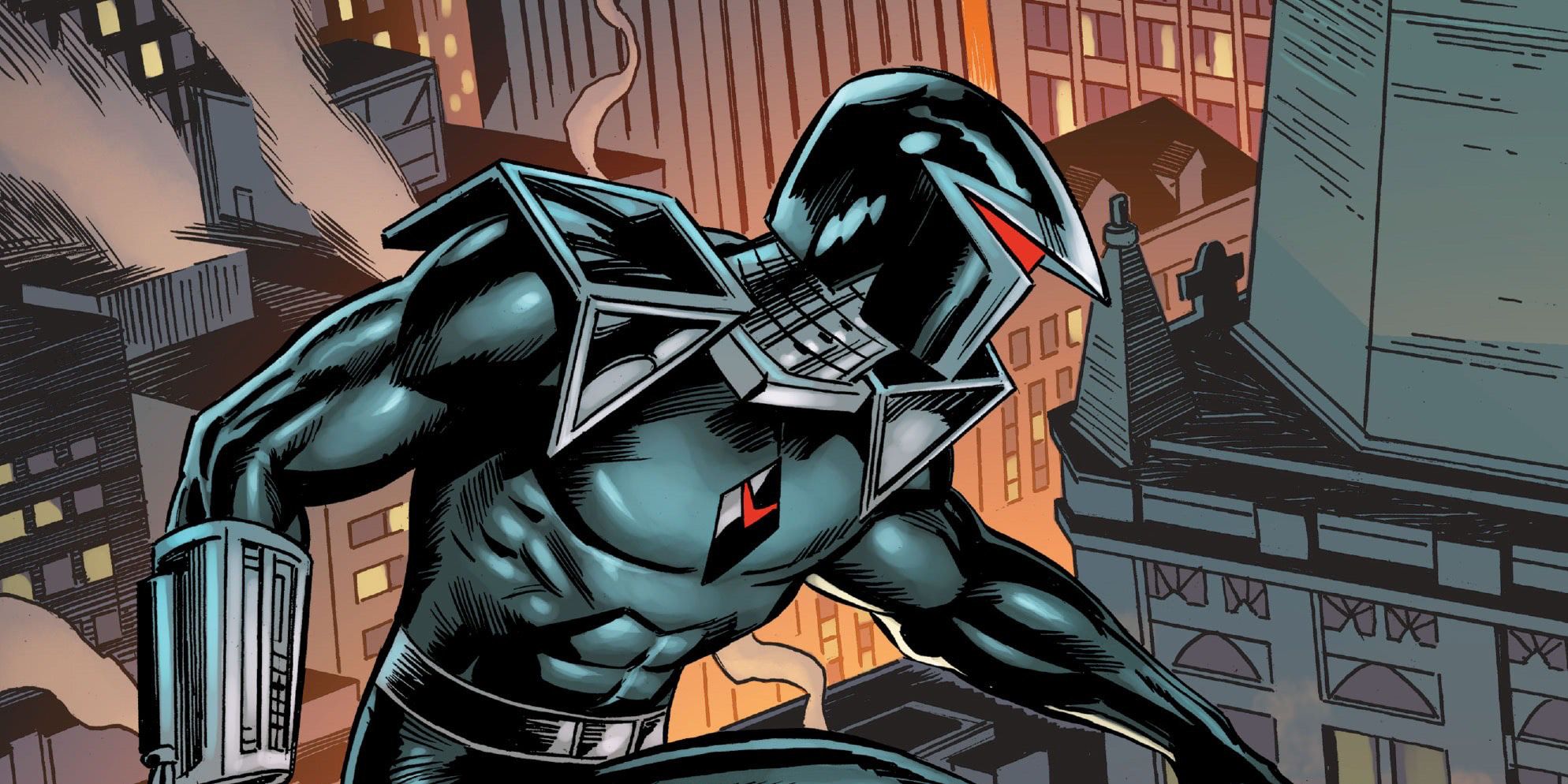 Darkhawk Heart of the Hawk 1 interior art by Mike Manley and Chris Sotomayor
